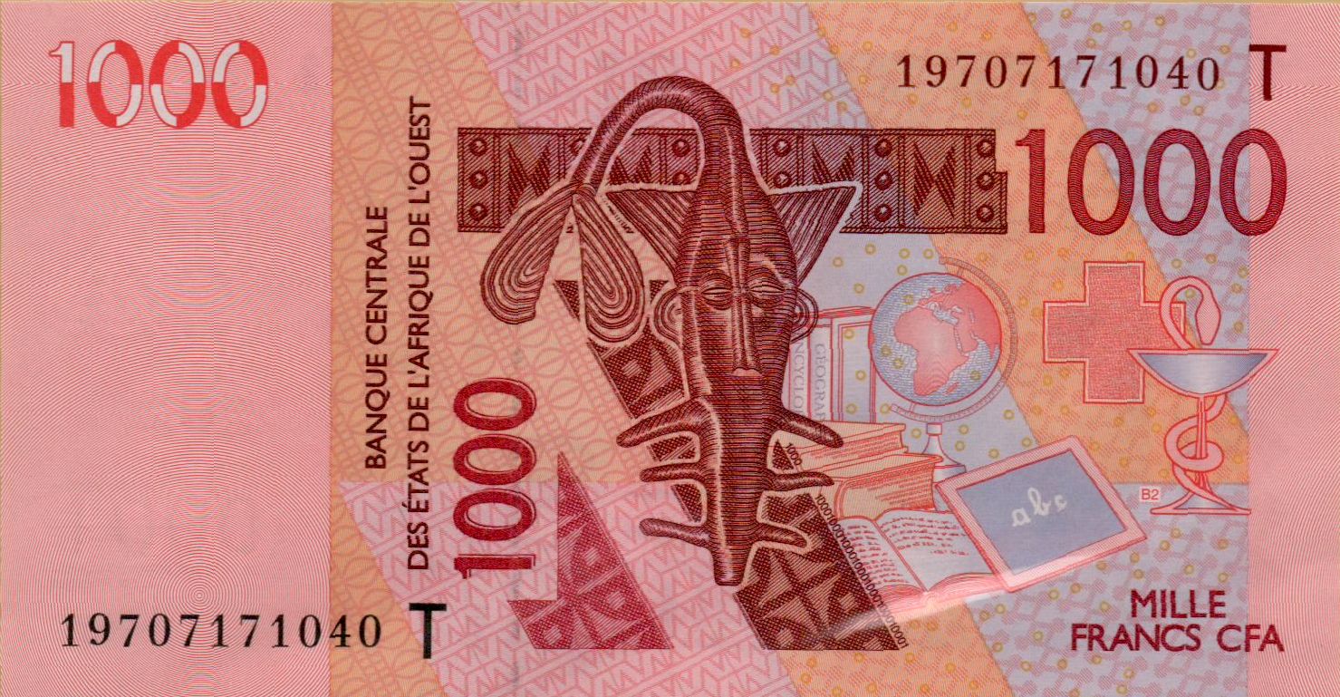 Togo (W.A.S) 1000 2019 UNC P-815T